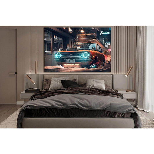 Flying Car №SL1286 Ready to Hang Canvas PrintCanvas art arrives ready to hang, with hanging accessories included and no additional framing required. Every canvas print is hand-crafted, made on-demand at our workshop and expertly stretched around 100% Nort