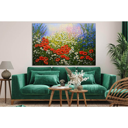 Flowers Poppies Oil Paintings №SL603 Ready to Hang Canvas PrintCanvas art arrives ready to hang, with hanging accessories included and no additional framing required. Every canvas print is hand-crafted, made on-demand at our workshop and expertly stretche
