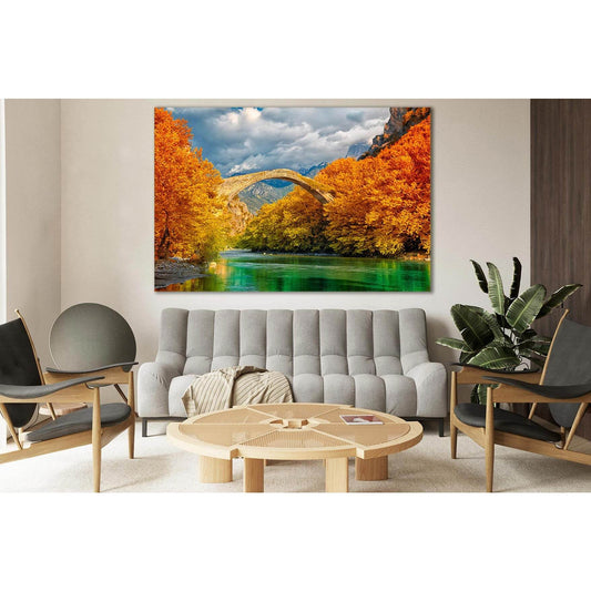 Landscape Of Konitsky Bridge №SL664 Ready to Hang Canvas PrintCanvas art arrives ready to hang, with hanging accessories included and no additional framing required. Every canvas print is hand-crafted, made on-demand at our workshop and expertly stretched