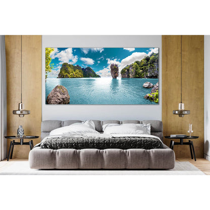 Thailand Seascape №SL72 Ready to Hang Canvas PrintCanvas art arrives ready to hang, with hanging accessories included and no additional framing required. Every canvas print is hand-crafted, made on-demand at our workshop and expertly stretched around 100%
