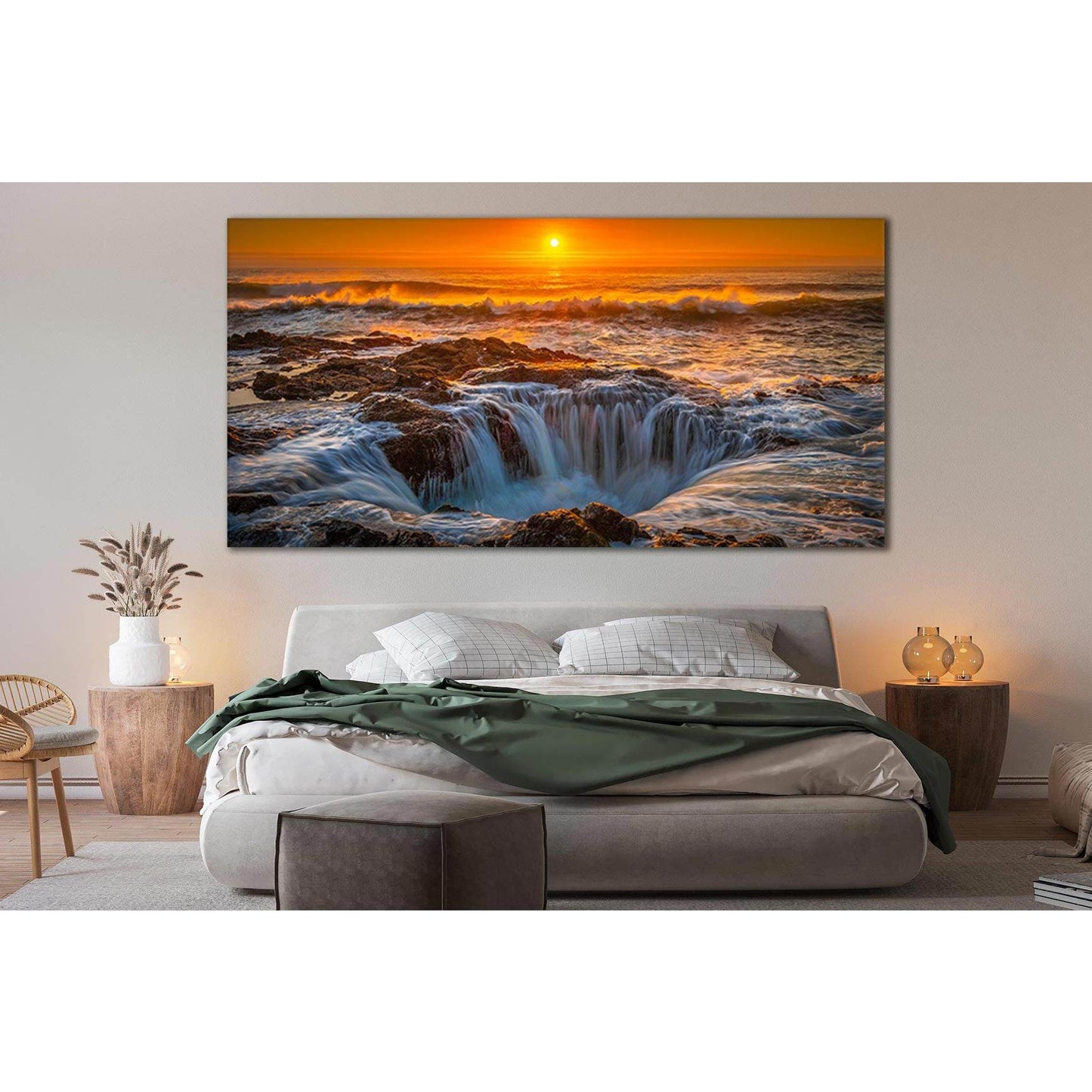Oregon Ocean Dawn №SL212 Ready to Hang Canvas PrintCanvas art arrives ready to hang, with hanging accessories included and no additional framing required. Every canvas print is hand-crafted, made on-demand at our workshop and expertly stretched around 100