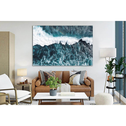 Beautiful Sea Waves №SL79 Ready to Hang Canvas PrintCanvas art arrives ready to hang, with hanging accessories included and no additional framing required. Every canvas print is hand-crafted, made on-demand at our workshop and expertly stretched around 10