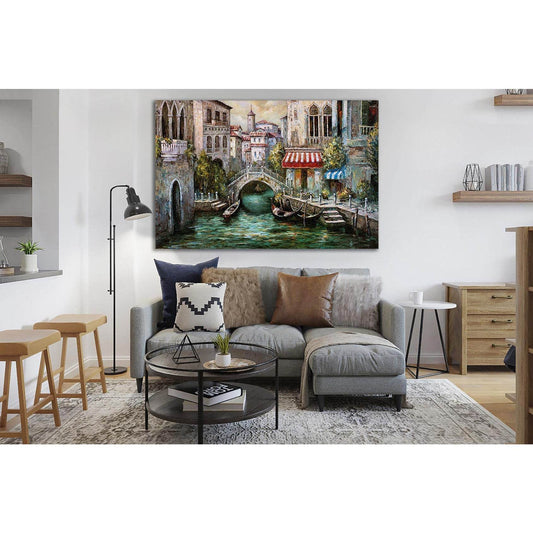 Water Canal In Venice №SL614 Ready to Hang Canvas PrintCanvas art arrives ready to hang, with hanging accessories included and no additional framing required. Every canvas print is hand-crafted, made on-demand at our workshop and expertly stretched around