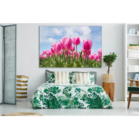 Beautiful Pink Tulips №SL698 Ready to Hang Canvas PrintCanvas art arrives ready to hang, with hanging accessories included and no additional framing required. Every canvas print is hand-crafted, made on-demand at our workshop and expertly stretched around