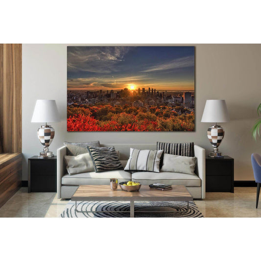 Autumn Montreal №SL640 Ready to Hang Canvas PrintCanvas art arrives ready to hang, with hanging accessories included and no additional framing required. Every canvas print is hand-crafted, made on-demand at our workshop and expertly stretched around 100%