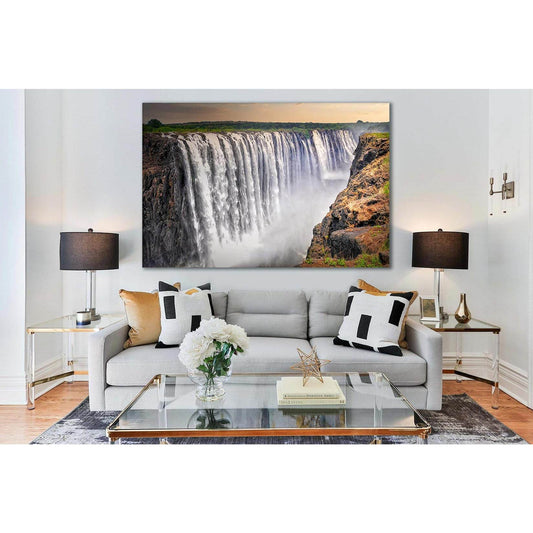 Victoria Falls №SL442 Ready to Hang Canvas PrintCanvas art arrives ready to hang, with hanging accessories included and no additional framing required. Every canvas print is hand-crafted, made on-demand at our workshop and expertly stretched around 100% N
