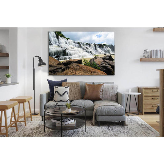 Ponguor Waterfall №SL444 Ready to Hang Canvas PrintCanvas art arrives ready to hang, with hanging accessories included and no additional framing required. Every canvas print is hand-crafted, made on-demand at our workshop and expertly stretched around 100