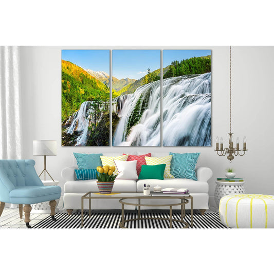 Pearl Shoals Waterfall №SL453 Ready to Hang Canvas PrintCanvas art arrives ready to hang, with hanging accessories included and no additional framing required. Every canvas print is hand-crafted, made on-demand at our workshop and expertly stretched aroun