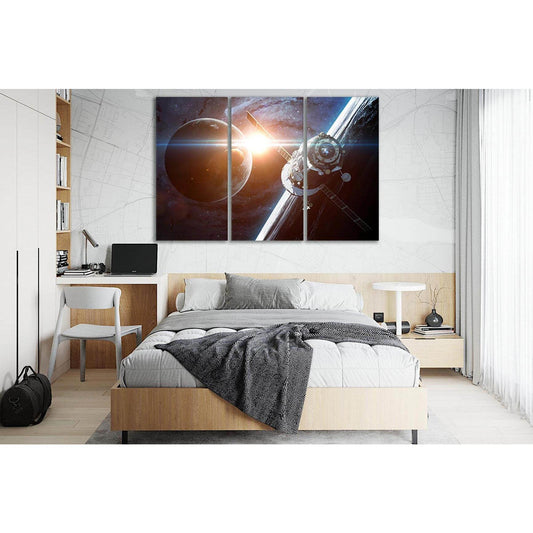 Beauty Of Space Exploration №SL408 Ready to Hang Canvas PrintCanvas art arrives ready to hang, with hanging accessories included and no additional framing required. Every canvas print is hand-crafted, made on-demand at our workshop and expertly stretched