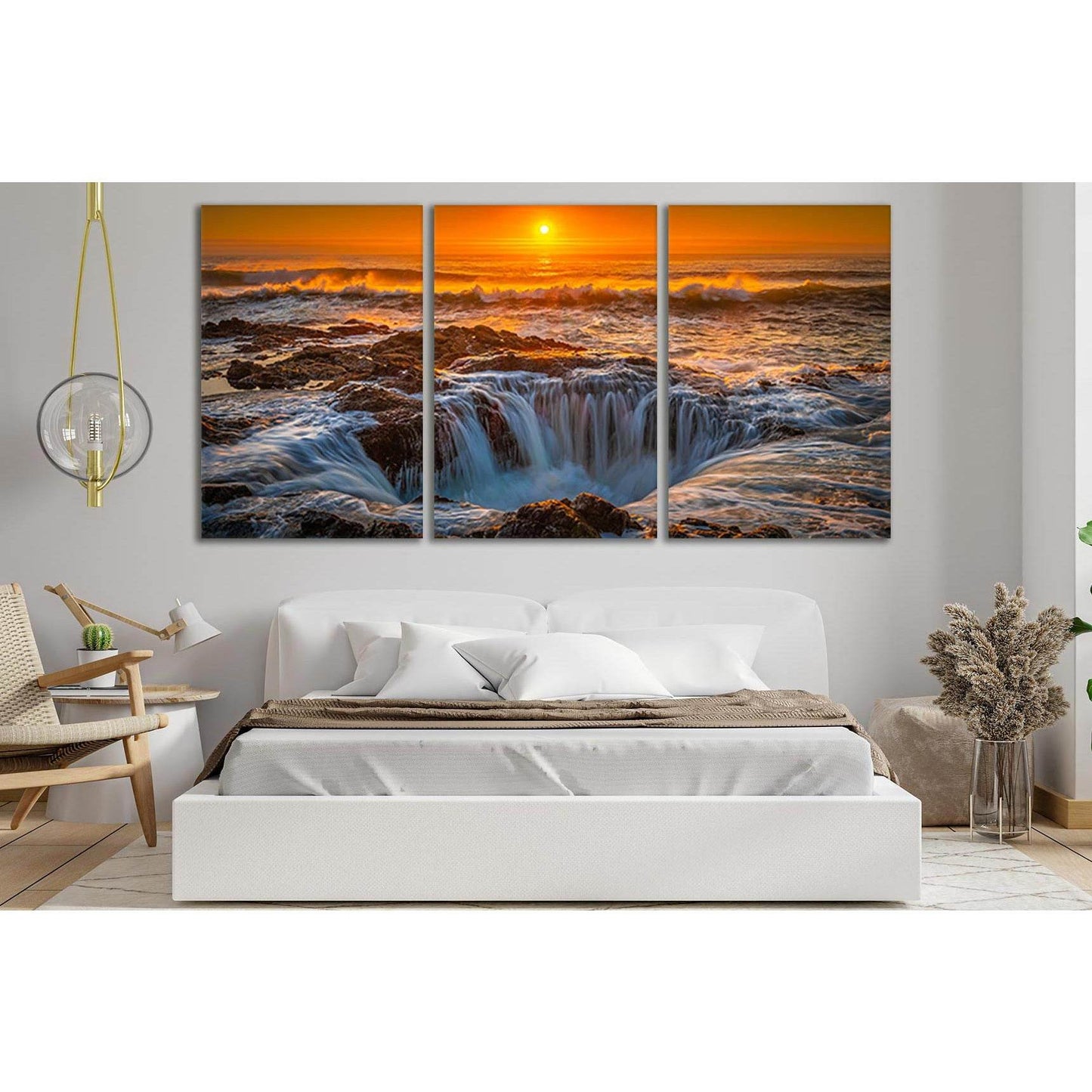 Oregon Ocean Dawn №SL212 Ready to Hang Canvas PrintCanvas art arrives ready to hang, with hanging accessories included and no additional framing required. Every canvas print is hand-crafted, made on-demand at our workshop and expertly stretched around 100