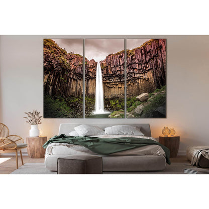 Svartifoss Waterfall In Iceland №SL460 Ready to Hang Canvas PrintCanvas art arrives ready to hang, with hanging accessories included and no additional framing required. Every canvas print is hand-crafted, made on-demand at our workshop and expertly stretc