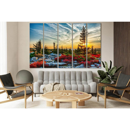 Sunset Sky Forest West Virginia №SL299 Ready to Hang Canvas PrintCanvas art arrives ready to hang, with hanging accessories included and no additional framing required. Every canvas print is hand-crafted, made on-demand at our workshop and expertly stretc