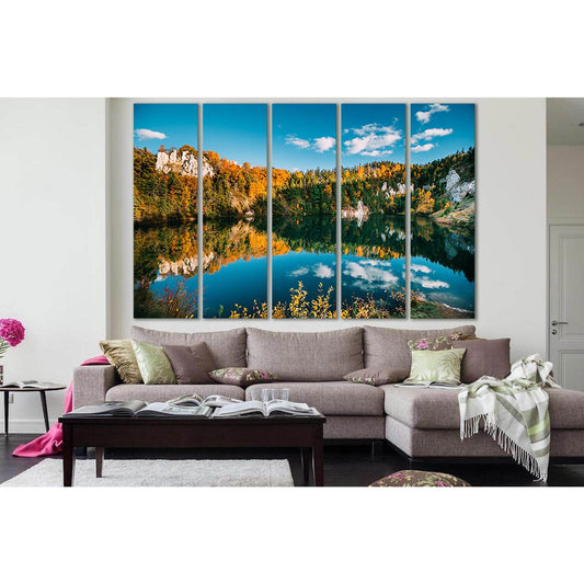 Beautiful Lake In Autumn №SL1497 Ready to Hang Canvas PrintCanvas art arrives ready to hang, with hanging accessories included and no additional framing required. Every canvas print is hand-crafted, made on-demand at our workshop and expertly stretched ar