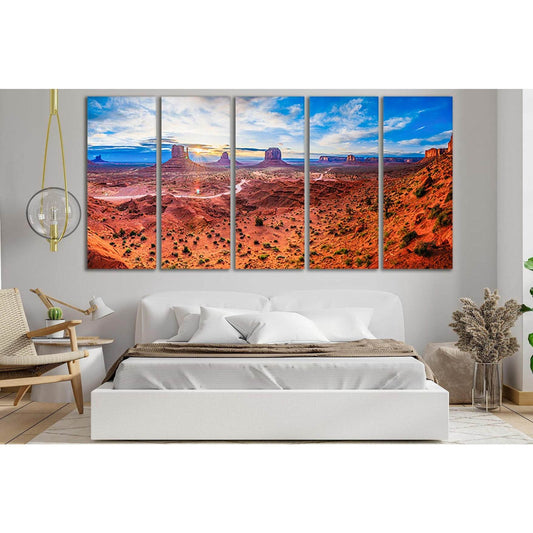 Sunrise In The Desert №SL267 Ready to Hang Canvas PrintCanvas art arrives ready to hang, with hanging accessories included and no additional framing required. Every canvas print is hand-crafted, made on-demand at our workshop and expertly stretched around