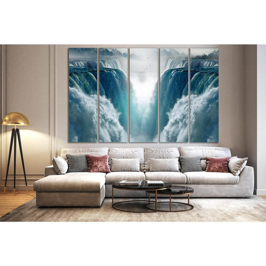 Waterfalls Landscape Fantasy №SL447 Ready to Hang Canvas PrintCanvas art arrives ready to hang, with hanging accessories included and no additional framing required. Every canvas print is hand-crafted, made on-demand at our workshop and expertly stretched