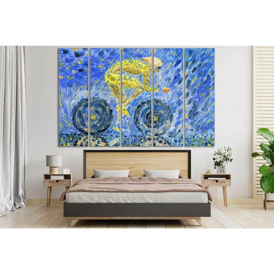Cyclist Is Driving At High Speed №SL609 Ready to Hang Canvas PrintCanvas art arrives ready to hang, with hanging accessories included and no additional framing required. Every canvas print is hand-crafted, made on-demand at our workshop and expertly stret