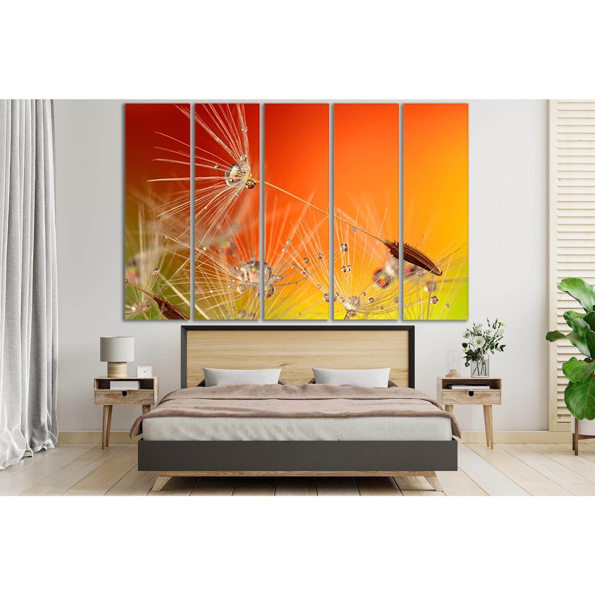 Dandelion Seeds In Dew №SL730 Ready to Hang Canvas PrintCanvas art arrives ready to hang, with hanging accessories included and no additional framing required. Every canvas print is hand-crafted, made on-demand at our workshop and expertly stretched aroun