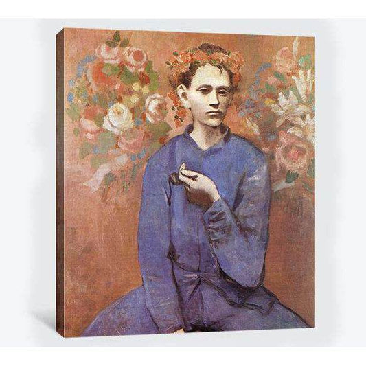 Pablo Picasso, Boy with a pipe - Canvas printCanvas art arrives ready to hang, with hanging accessories included and no additional framing required. Every canvas print is hand-crafted, made on-demand at our workshop and expertly stretched around 100% Nort