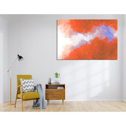 Red And White Abstract №04344 Ready to Hang Canvas PrintCanvas art arrives ready to hang, with hanging accessories included and no additional framing required. Every canvas print is hand-crafted, made on-demand at our workshop and expertly stretched aroun