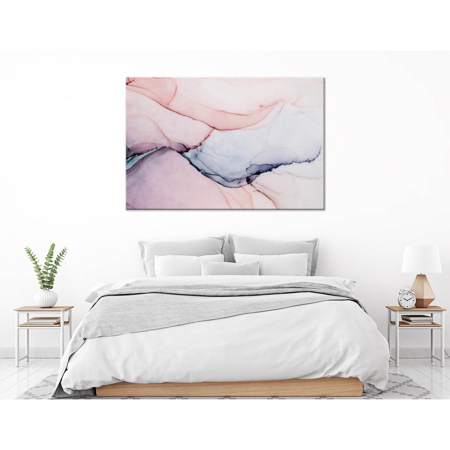 Light Pink And Purple Abstract №04353 Ready to Hang Canvas PrintCanvas art arrives ready to hang, with hanging accessories included and no additional framing required. Every canvas print is hand-crafted, made on-demand at our workshop and expertly stretch