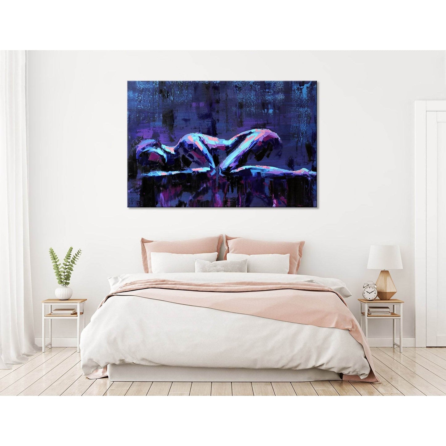 Lying Girls Abstract №04400 Ready to Hang Canvas PrintCanvas art arrives ready to hang, with hanging accessories included and no additional framing required. Every canvas print is hand-crafted, made on-demand at our workshop and expertly stretched around