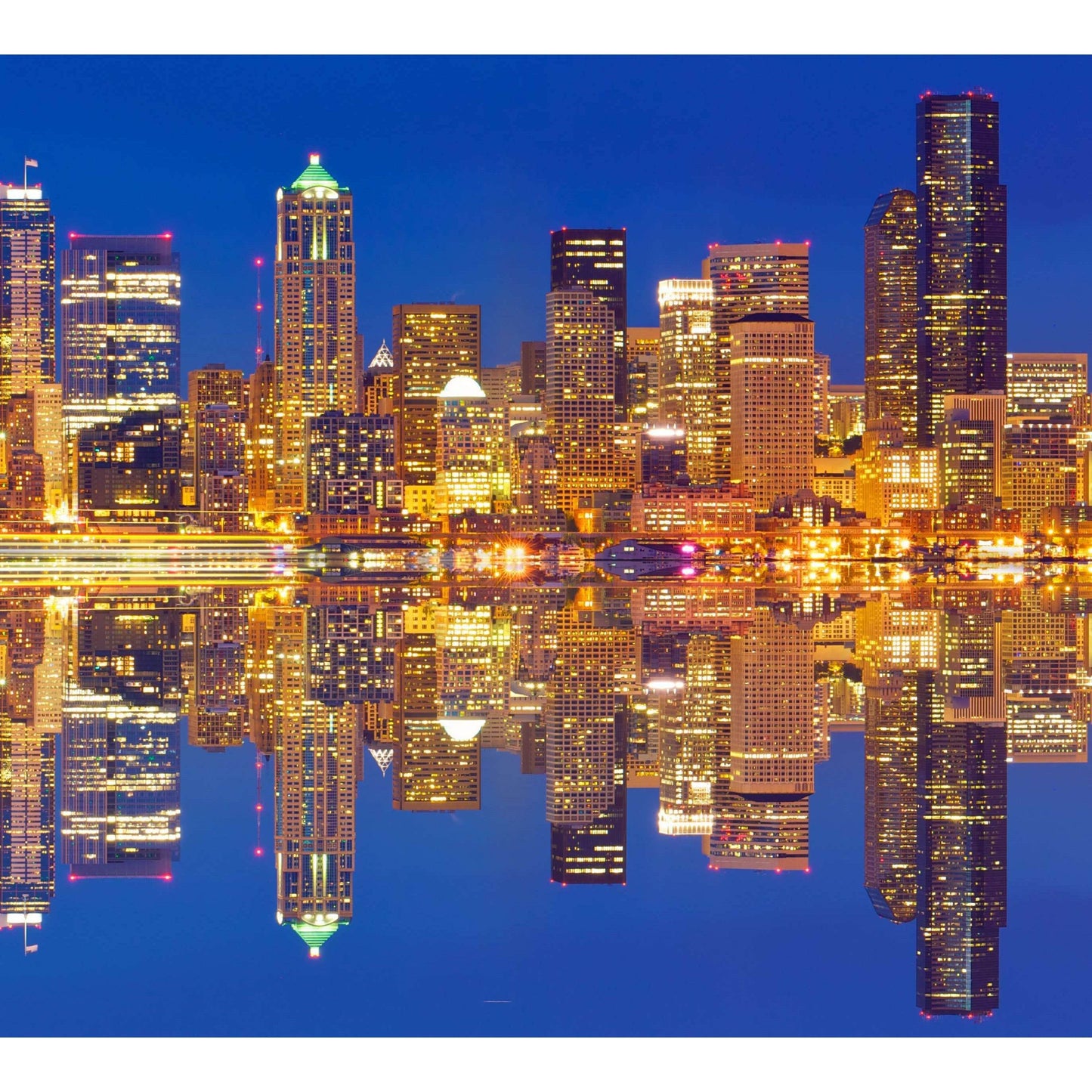 8 panel Seattle Ready to Hang Canvas Print XXLarge №36 Ready to Hang Canvas Print - Zellart Canvas Prints ALL_Products, s-36