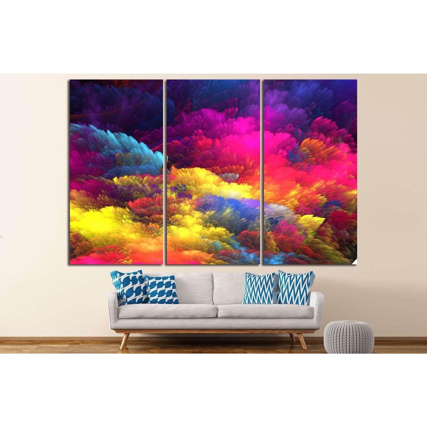 Abstract Background №1041 Ready to Hang Canvas Print - Zellart Canvas Prints ALL_Products, s-1041