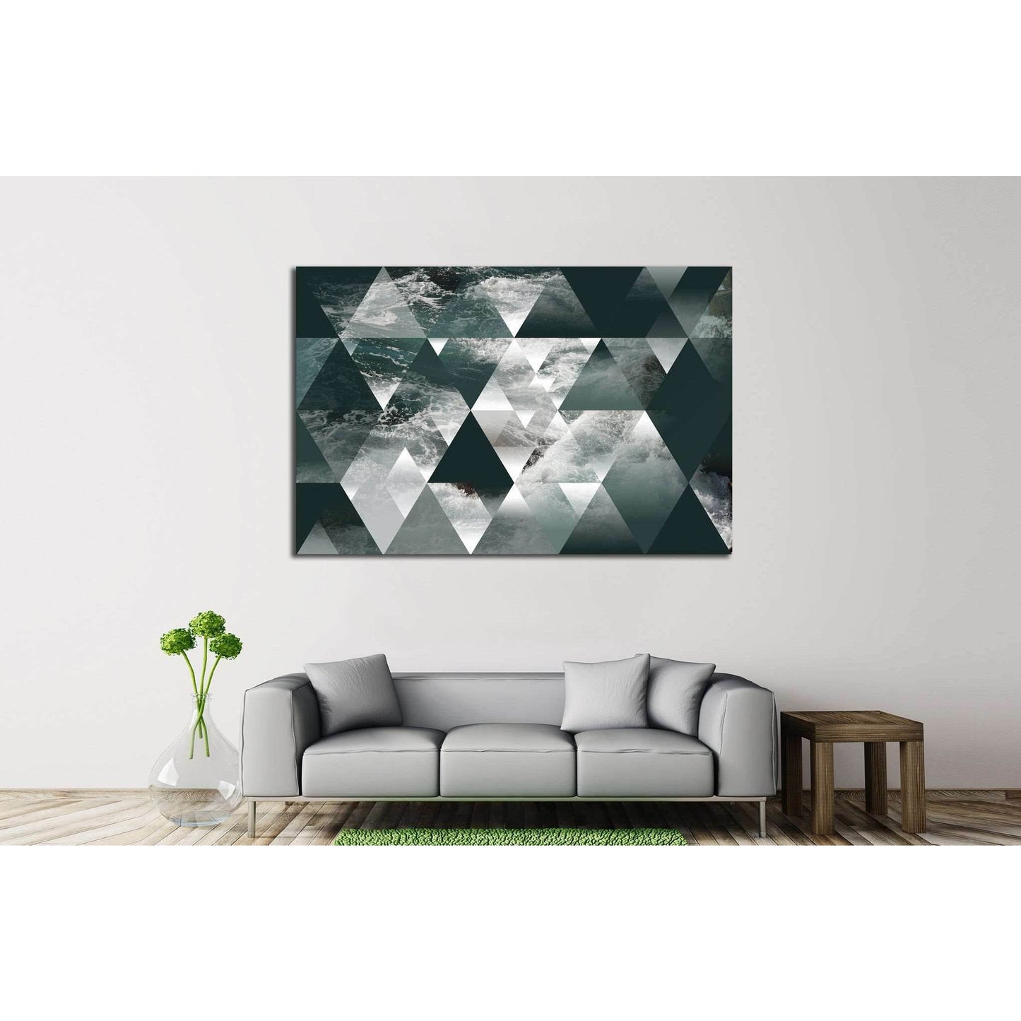 Abstraction №549 Ready to Hang Canvas Print - Zellart Canvas Prints ALL_Products, s-549