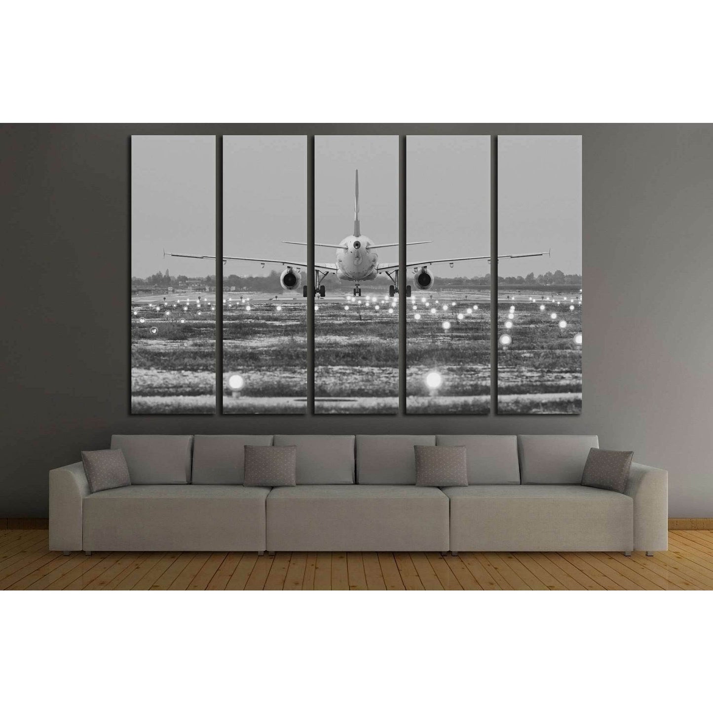 Airplane №148 Ready to Hang Canvas Print - Zellart Canvas Prints ALL_Products, wd-148