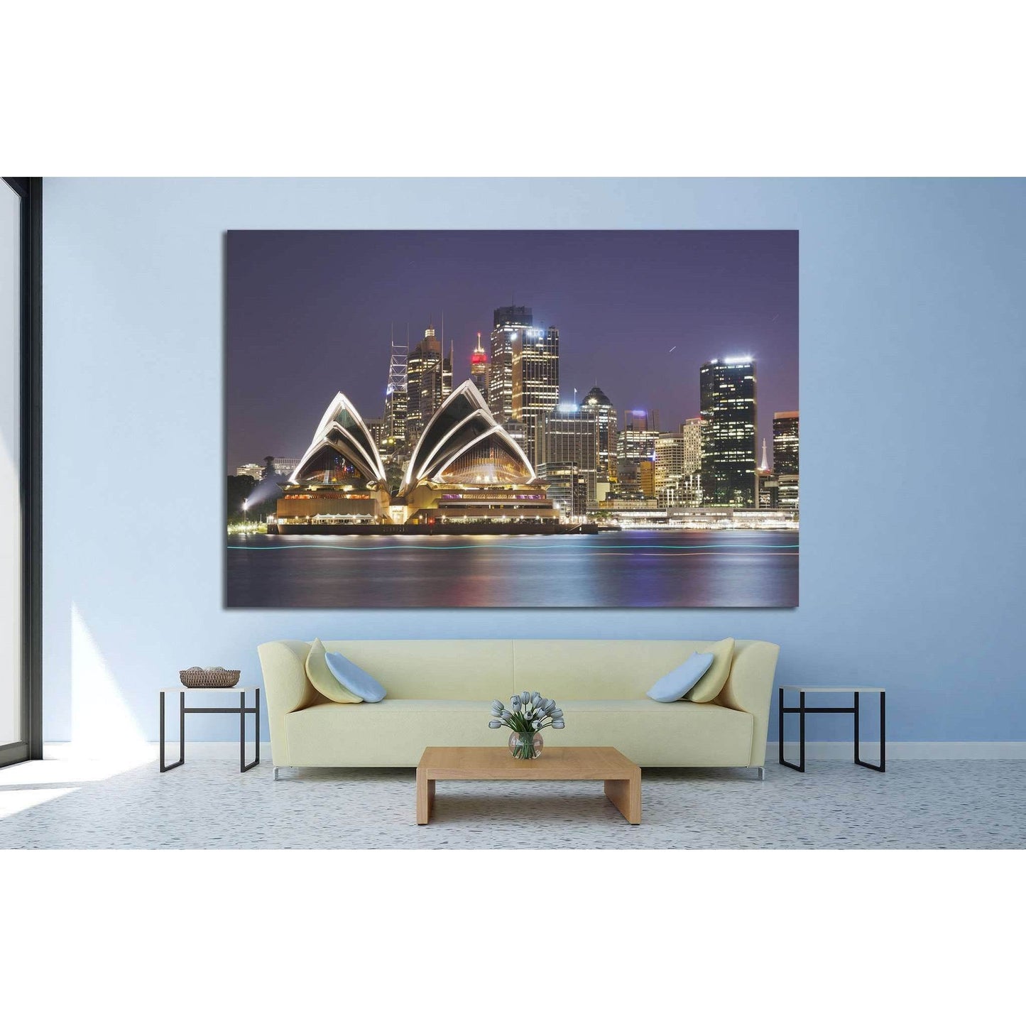 Australia, Sydney №1129 Ready to Hang Canvas PrintCanvas art arrives ready to hang, with hanging accessories included and no additional framing required. Every canvas print is hand-crafted, made on-demand at our workshop and expertly stretched around 100%