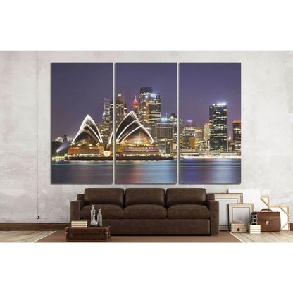Australia, Sydney №1129 Ready to Hang Canvas PrintCanvas art arrives ready to hang, with hanging accessories included and no additional framing required. Every canvas print is hand-crafted, made on-demand at our workshop and expertly stretched around 100%