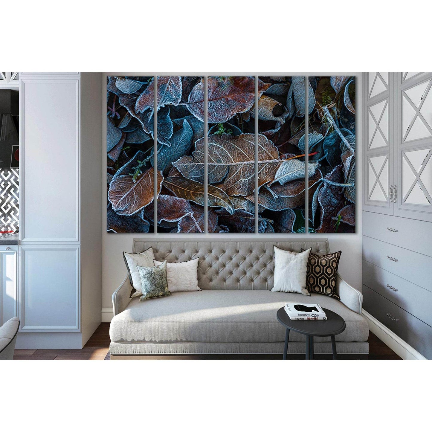 Autumn leaves №SL1483 Ready to Hang Canvas Print - Zellart Canvas Prints 0new, ALL_Products, AUTUMN WALL ART