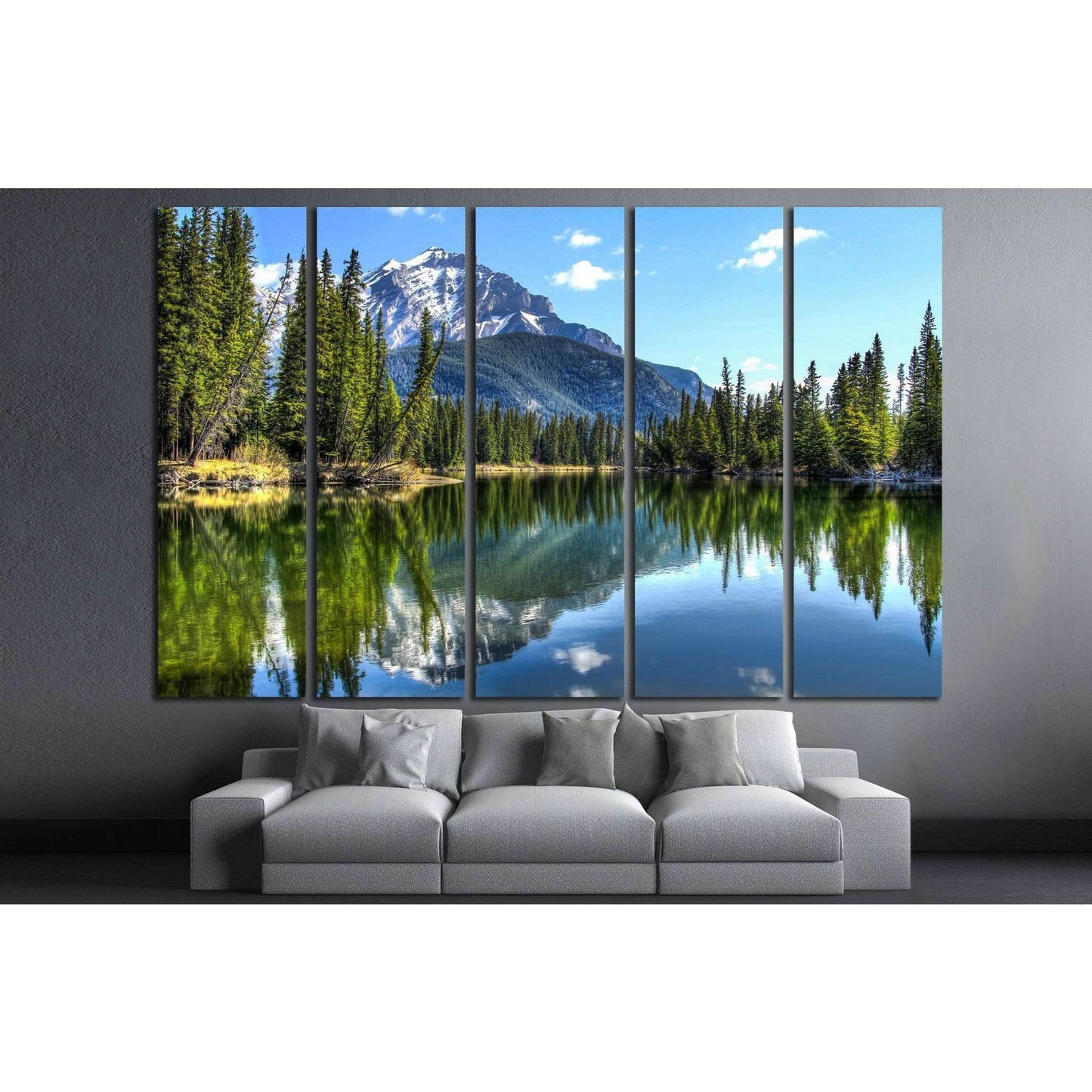 Banff National Park, Alberta, Canada №751 Ready to Hang Canvas Print - Zellart Canvas Prints ALL_Products, s-751