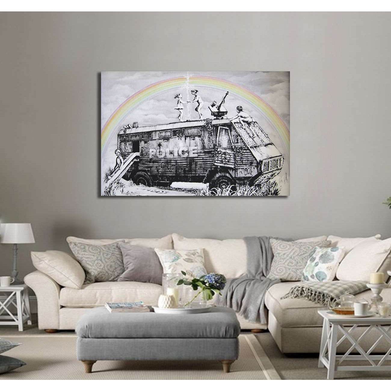 Banksy – dismaland - Canvas print - Zellart Canvas Prints 000Negative, 6029, ALL_Products