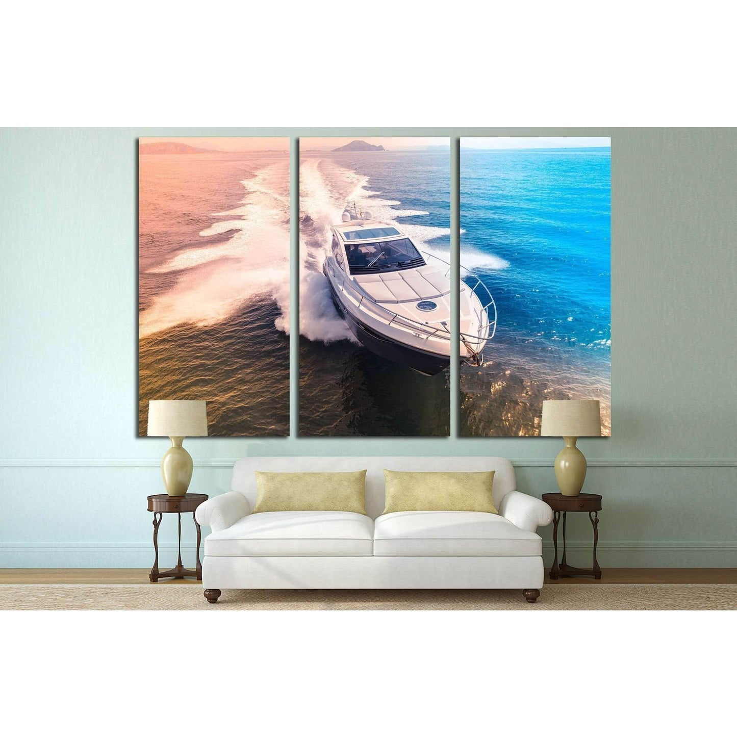 Beautiful Boat №209 Ready to Hang Canvas Print - Zellart Canvas Prints ALL_Products, wd-209