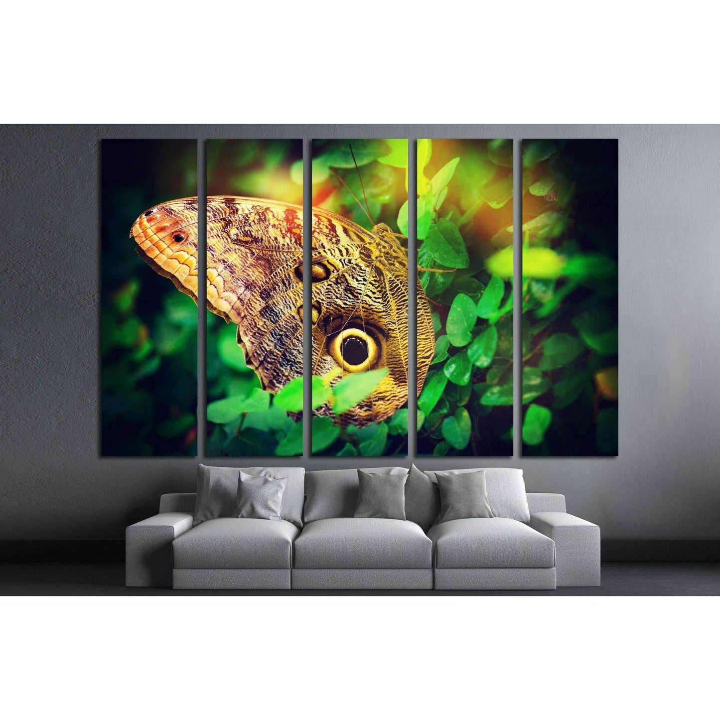 Beautiful butterfly №2798 Ready to Hang Canvas Print - Zellart Canvas Prints ALL_Products, s-2798