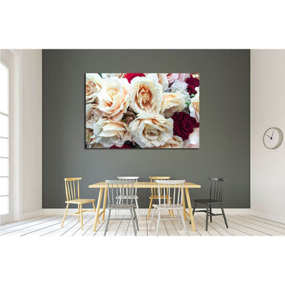 beautiful colorful roses, wedding decorations №2575 Ready to Hang Canvas PrintCanvas art arrives ready to hang, with hanging accessories included and no additional framing required. Every canvas print is hand-crafted, made on-demand at our workshop and ex