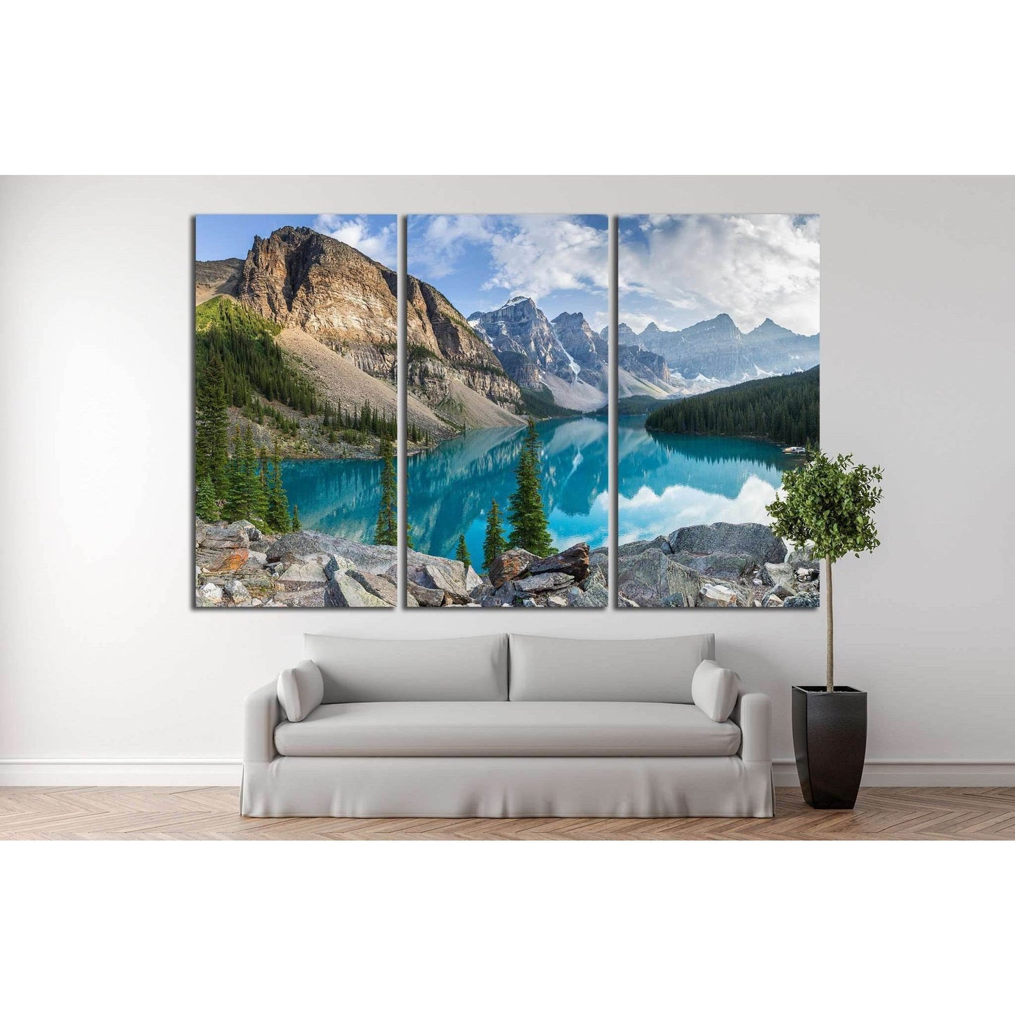 Beautiful View №27 Ready to Hang Canvas Print - Zellart Canvas Prints ALL_Products, s-27