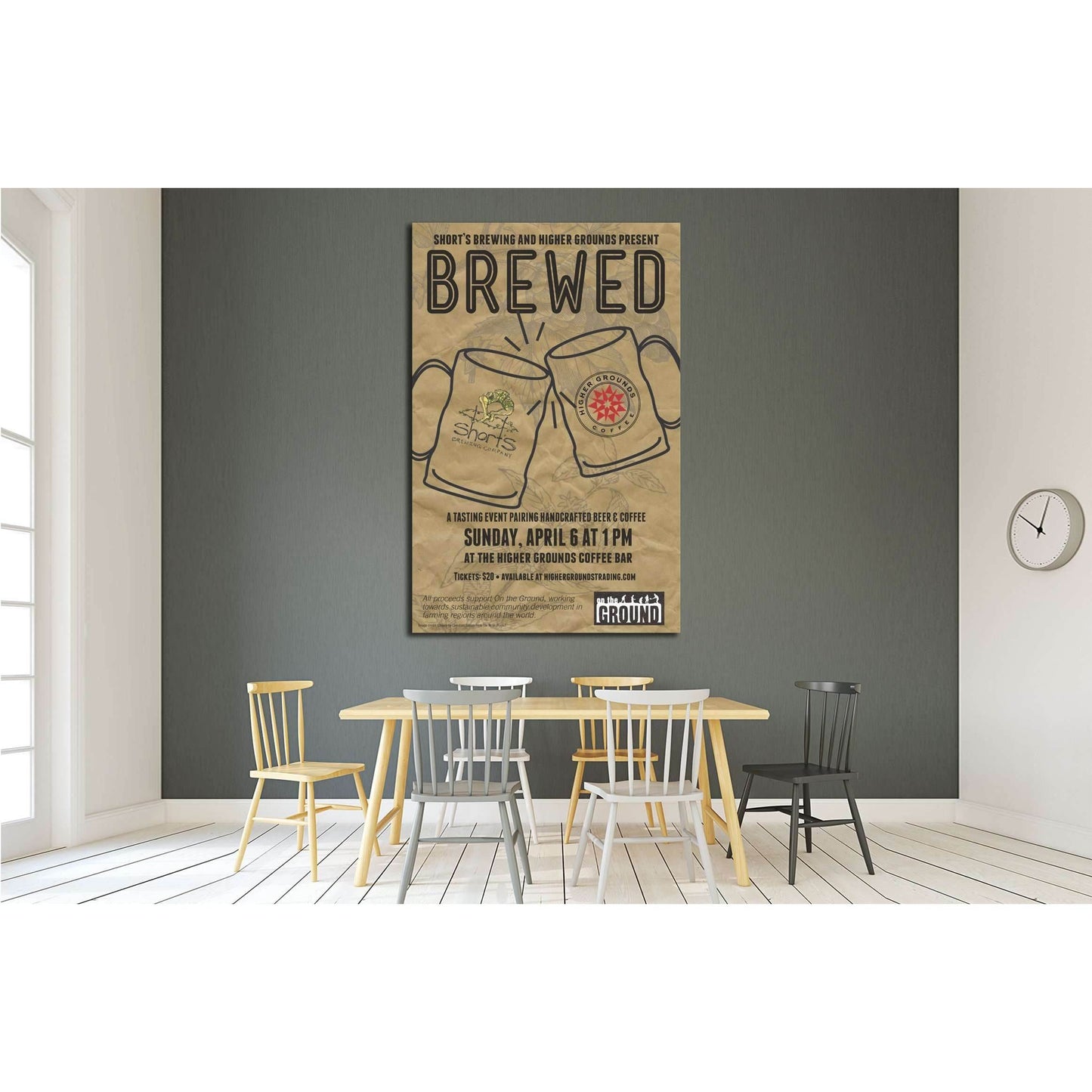 beer №3446 Ready to Hang Canvas Print - Zellart Canvas Prints ALL_Products, Beer, s-3446