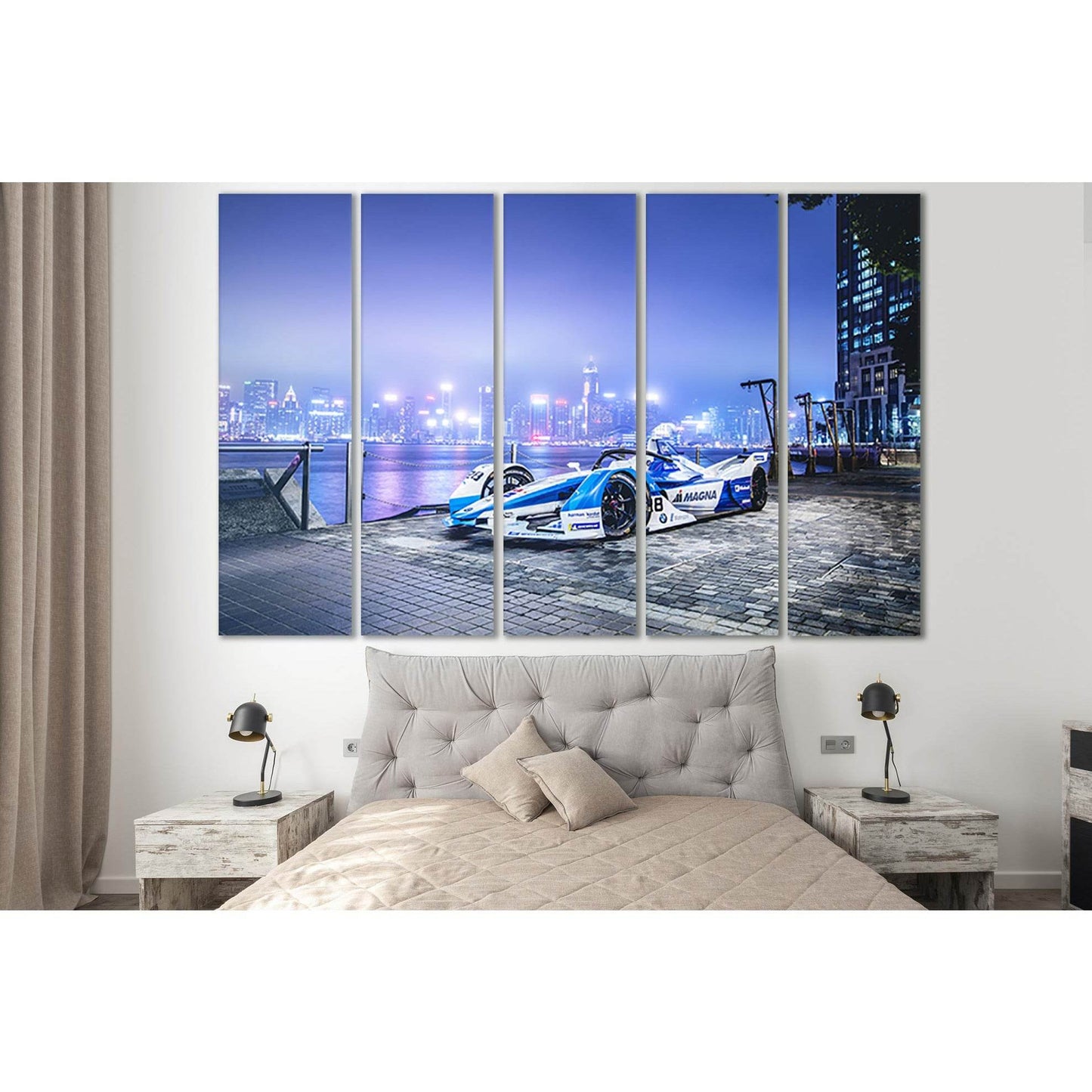 BMW Formula 1 №SL909 Ready to Hang Canvas Print - Zellart Canvas Prints 0new, ALL_Products, Sports & Motivation