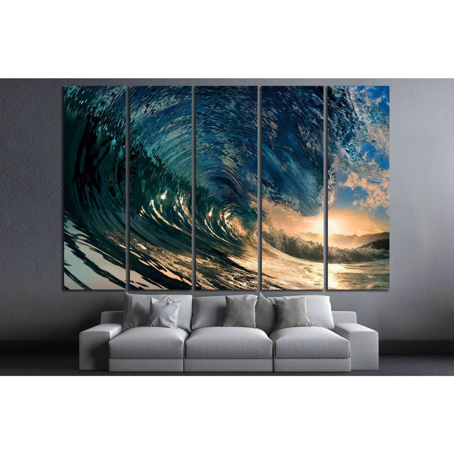 breaking ocean wave №837 Ready to Hang Canvas PrintCanvas art arrives ready to hang, with hanging accessories included and no additional framing required. Every canvas print is hand-crafted, made on-demand at our workshop and expertly stretched around 100