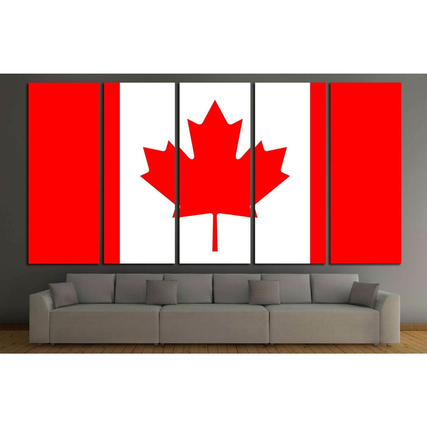 Canada №651 Ready to Hang Canvas Print - Zellart Canvas Prints ALL_Products, s-651