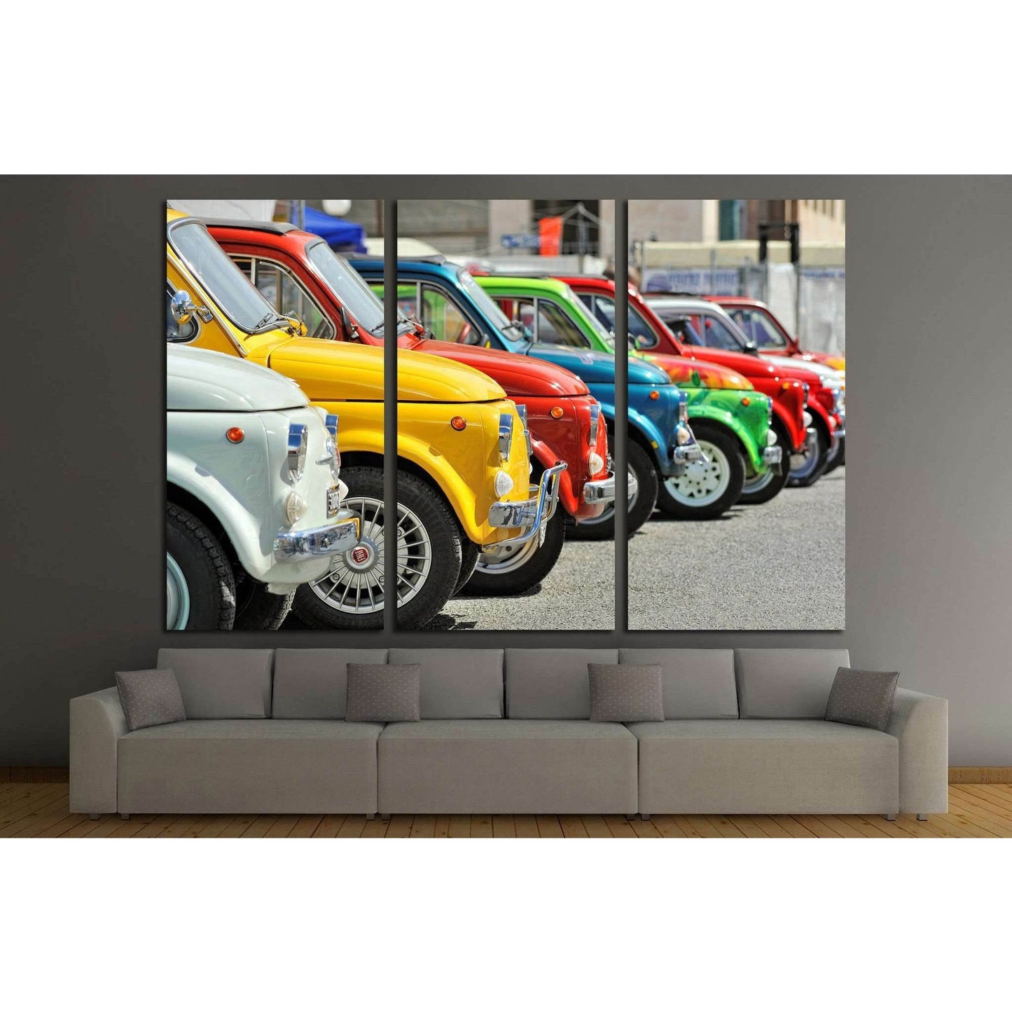 Cars Wall art №1898 Ready to Hang Canvas Print - Zellart Canvas Prints ALL_Products, s-1898