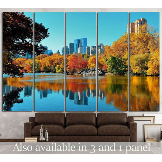 Central Park, New York №871 Ready to Hang Canvas PrintCanvas art arrives ready to hang, with hanging accessories included and no additional framing required. Every canvas print is hand-crafted, made on-demand at our workshop and expertly stretched around