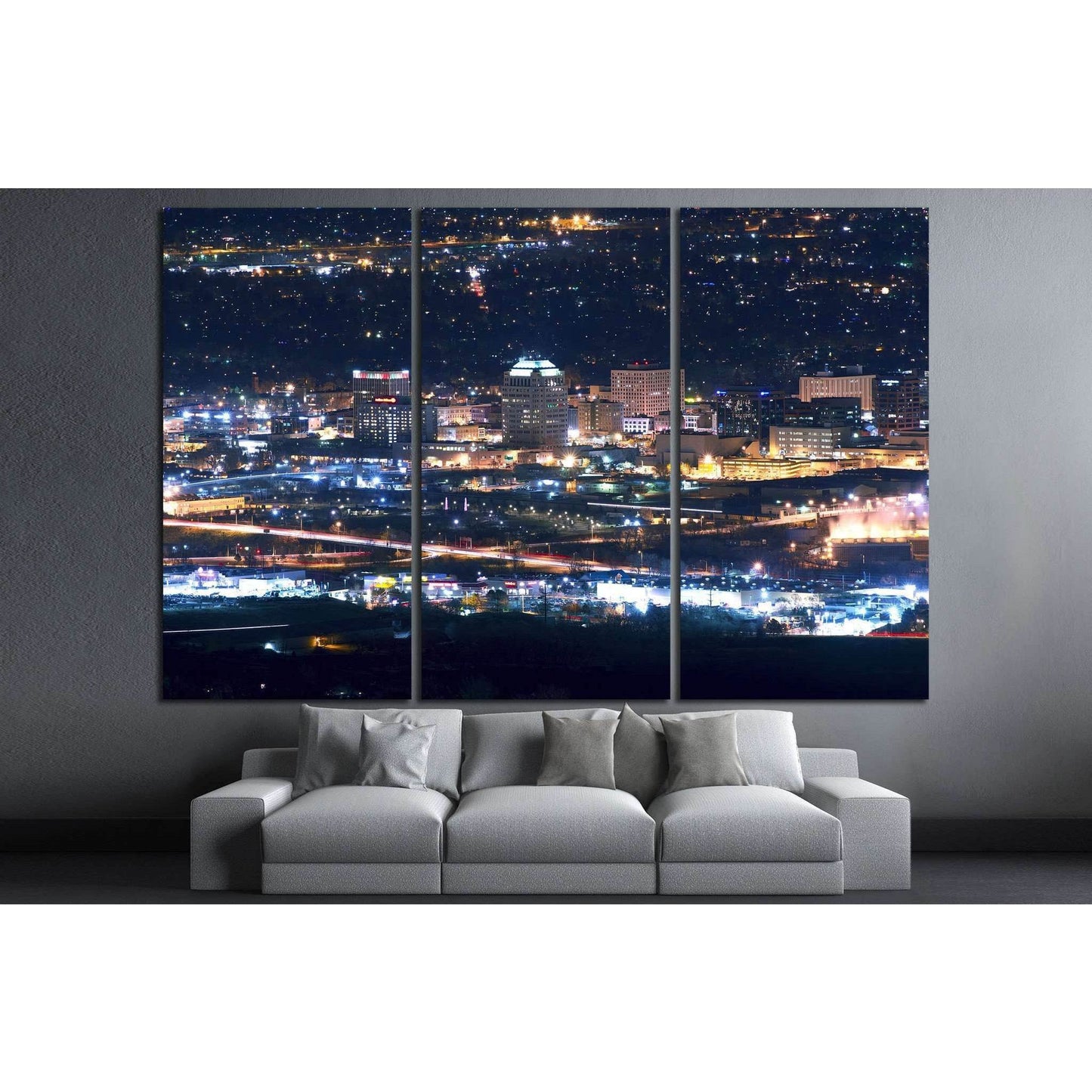 Colorado Springs, United States №1092 Ready to Hang Canvas Print - Zellart Canvas Prints ALL_Products, s-1092