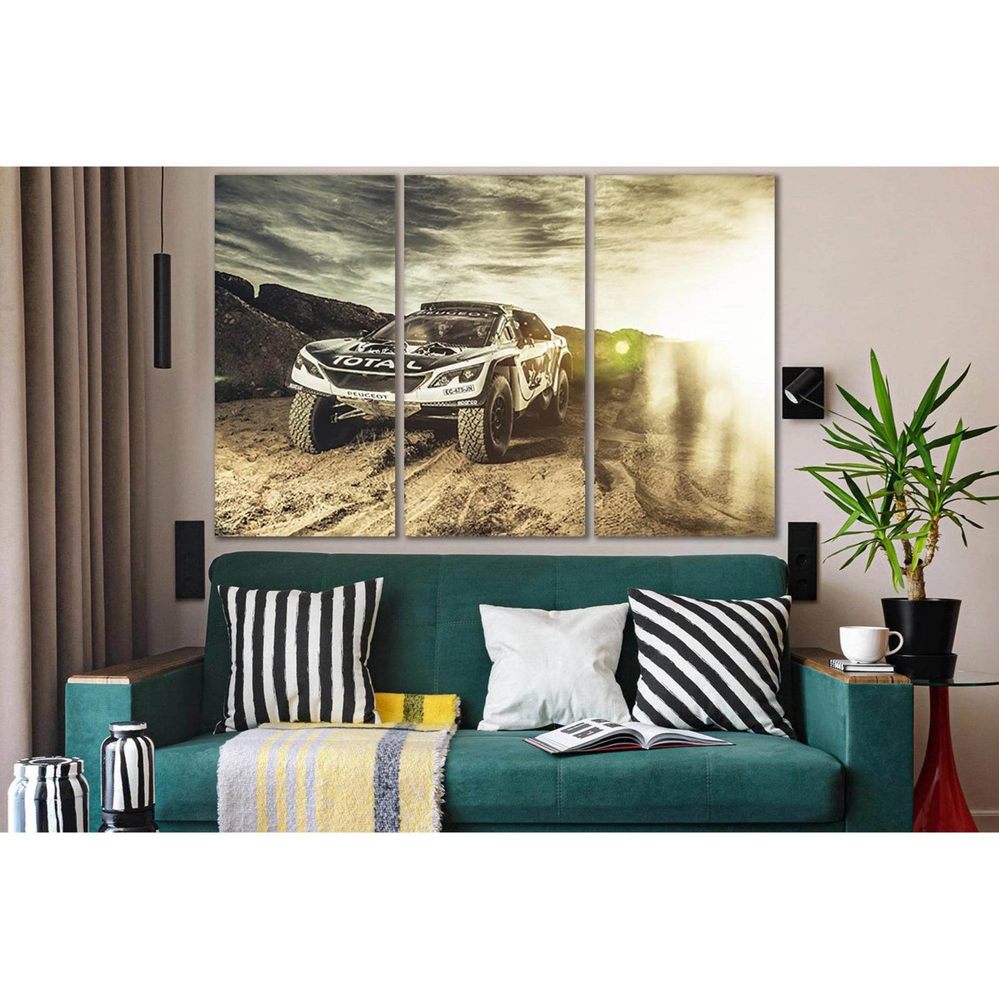 Cool Rallying №SL936 Ready to Hang Canvas Print - Zellart Canvas Prints 0new, ALL_Products, Sports & Motivation