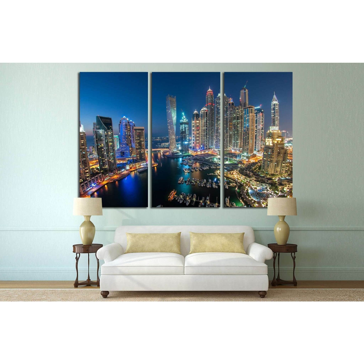 DUBAI №569 Ready to Hang Canvas Print - Zellart Canvas Prints ALL_Products, s-569