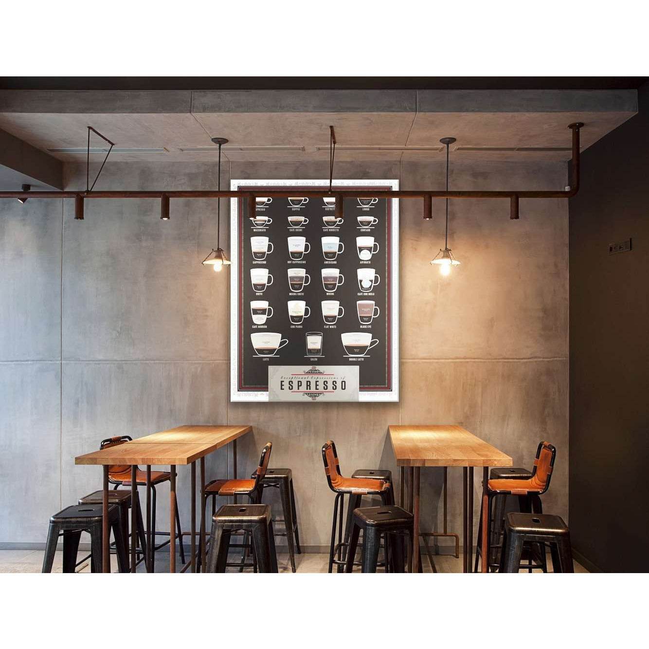 EXCEPTIONAL EXPRESSIONS OF ESPRESSO №2028 Ready to Hang Canvas Print - Zellart Canvas Prints ALL_Products, autopostr_pinterest_65155, autopostr_pinterest_65157, autopostr_pinterest_65158, autopostr_pinterest_65160