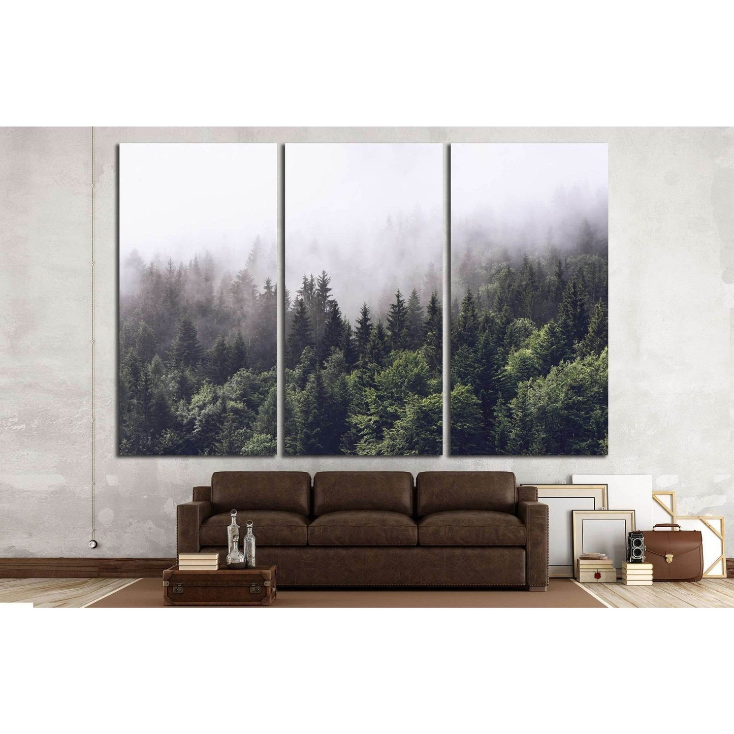 Forest №715 Ready to Hang Canvas Print - Zellart Canvas Prints ALL_Products, s-715