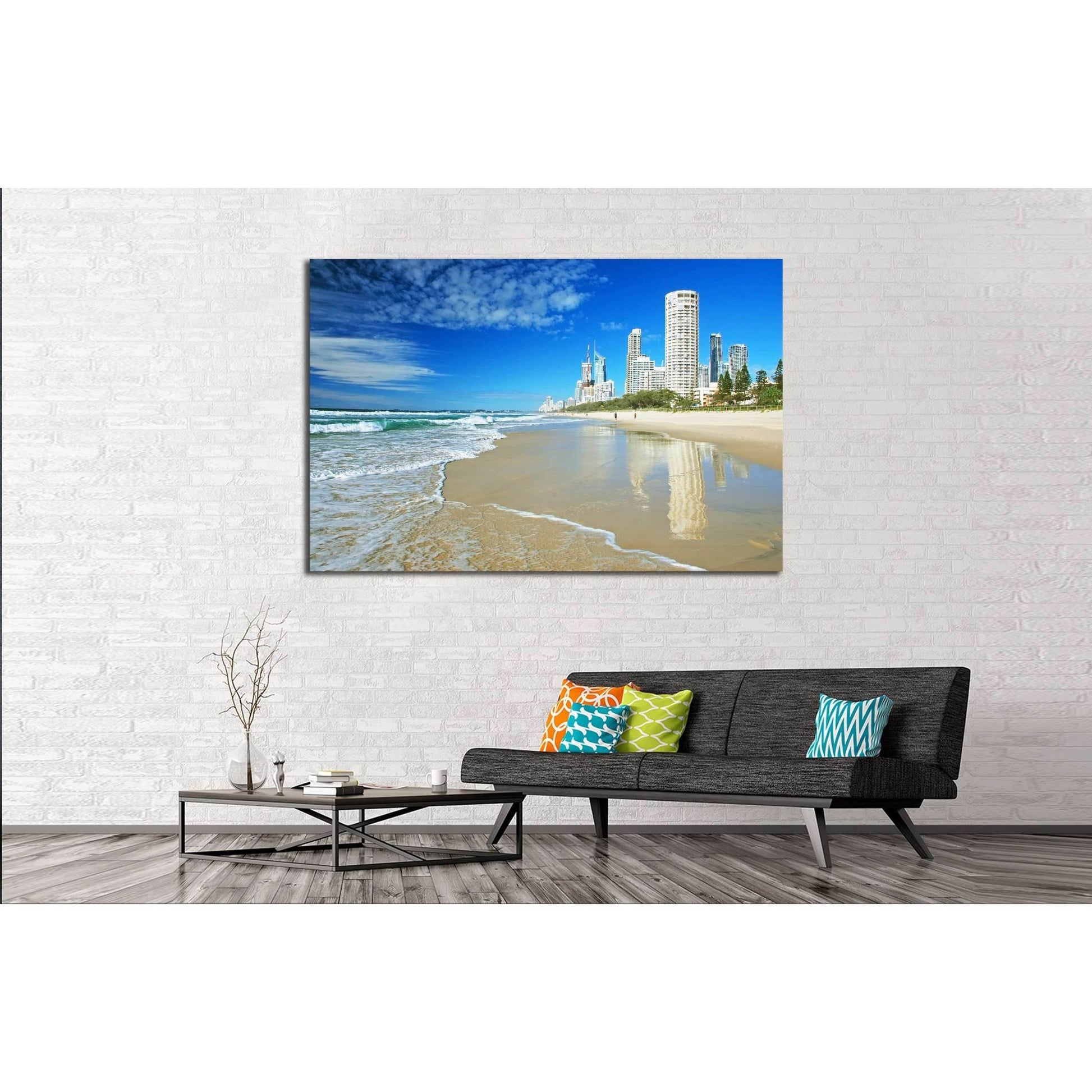 Goldcoast, Queensland, Australia №2231 Ready to Hang Canvas PrintCanvas art arrives ready to hang, with hanging accessories included and no additional framing required. Every canvas print is hand-crafted, made on-demand at our workshop and expertly stretc